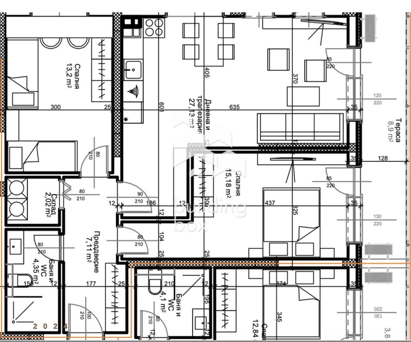 Продава 3-СТАЕН, гр. Пловдив, Остромила, снимка 7 - Aпартаменти - 49257262