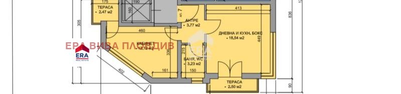 Til salg  1 soveværelse Plovdiv , Kamenitsa 1 , 72 kvm | 86321017