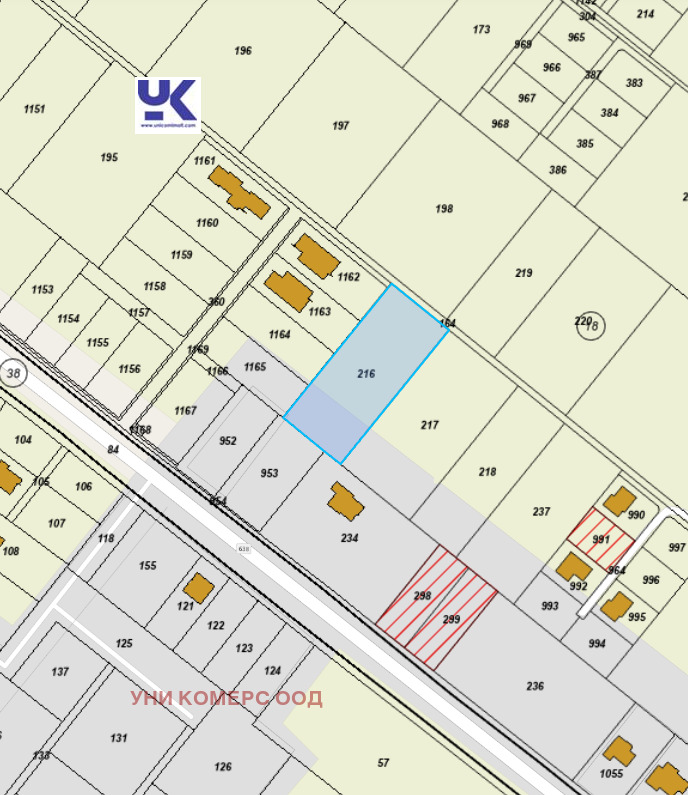Продава ПАРЦЕЛ, с. Гурмазово, област София област