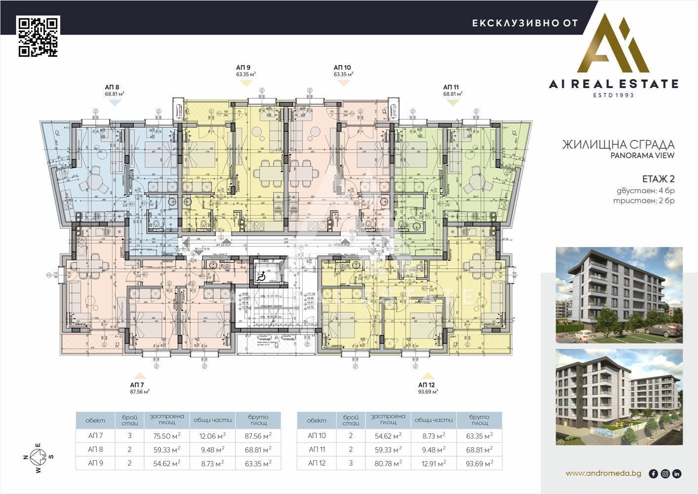 Продава 2-СТАЕН, гр. Плевен, Дружба 2, снимка 2 - Апартаменти - 54301796