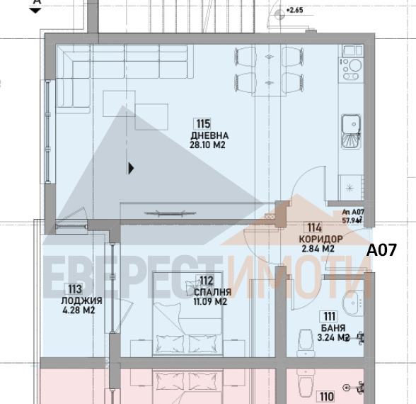 Продава 2-СТАЕН, гр. Пловдив, Въстанически, снимка 3 - Апартаменти - 52690939