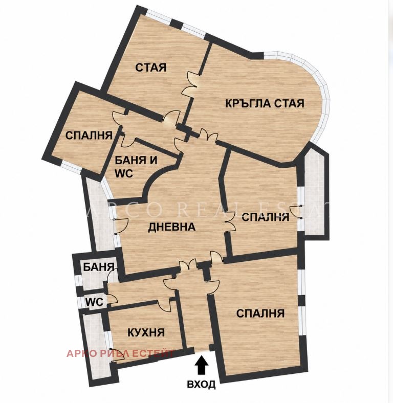 Продава МНОГОСТАЕН, гр. София, Център, снимка 2 - Апартаменти - 56630357