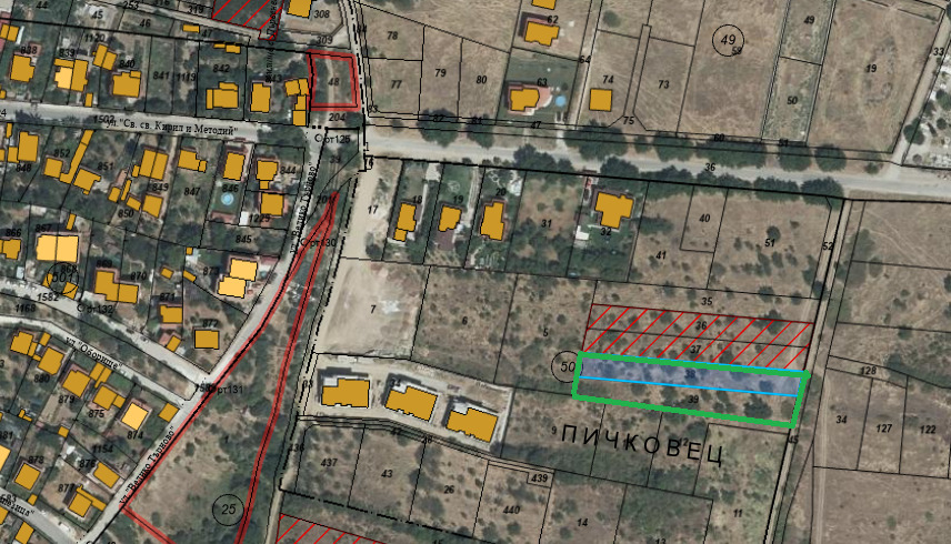 Продава ПАРЦЕЛ, с. Марково, област Пловдив, снимка 3 - Парцели - 54690541