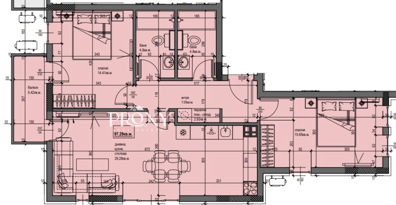 Продава 3-СТАЕН, гр. Пловдив, Христо Смирненски, снимка 2 - Aпартаменти - 48568543