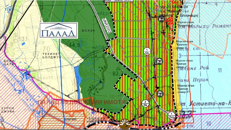 Продава  Парцел област Варна , к.к. Камчия , 5145 кв.м | 46558228 - изображение [4]