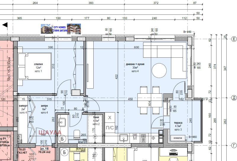 Продава 2-СТАЕН, гр. Стара Загора, Железник - център, снимка 3 - Апартаменти - 53412047