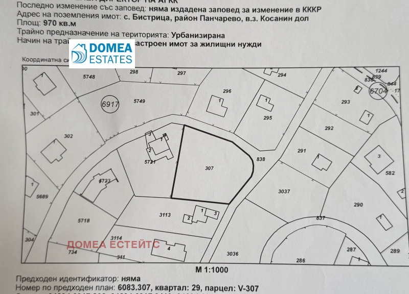Продава ПАРЦЕЛ, гр. София, с. Панчарево, снимка 4 - Парцели - 52201732