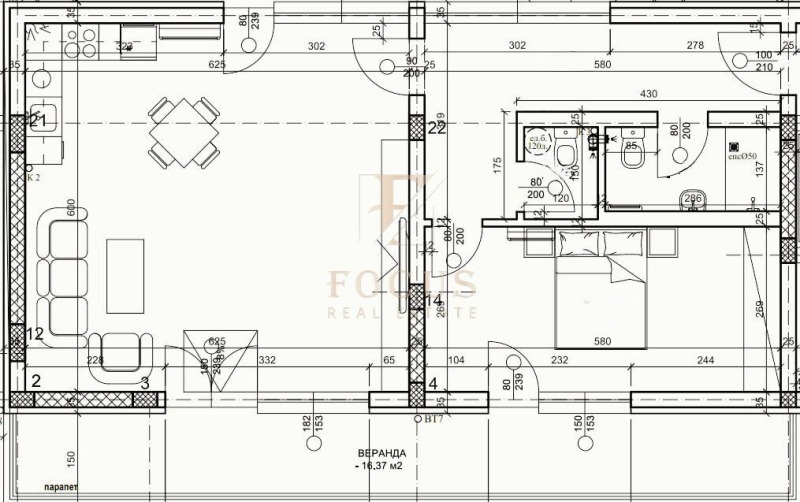 Продава 2-СТАЕН, гр. Пловдив, Коматево, снимка 1 - Aпартаменти - 48322461