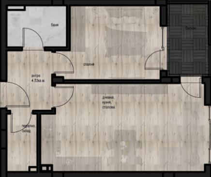 Продава  2-стаен, град Пловдив, Кючук Париж • 83 532 EUR • ID 62589993 — holmes.bg - [1] 
