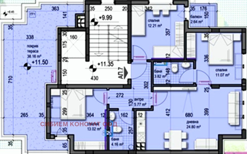 À vendre  3 chambres Sofia , Nadejda 3 , 174 m² | 19578931