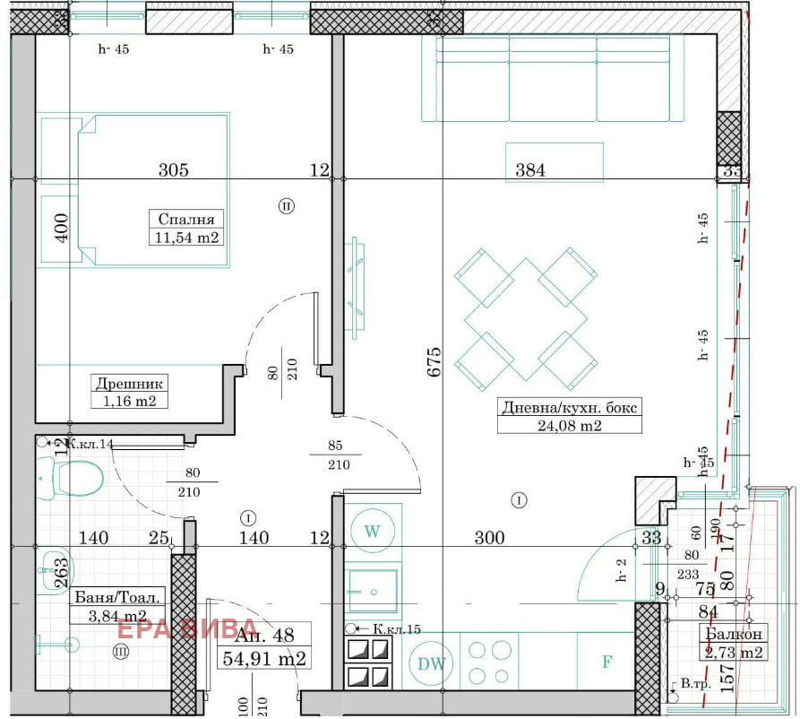 Продава 2-СТАЕН, гр. Варна, Левски 1, снимка 4 - Апартаменти - 53507884