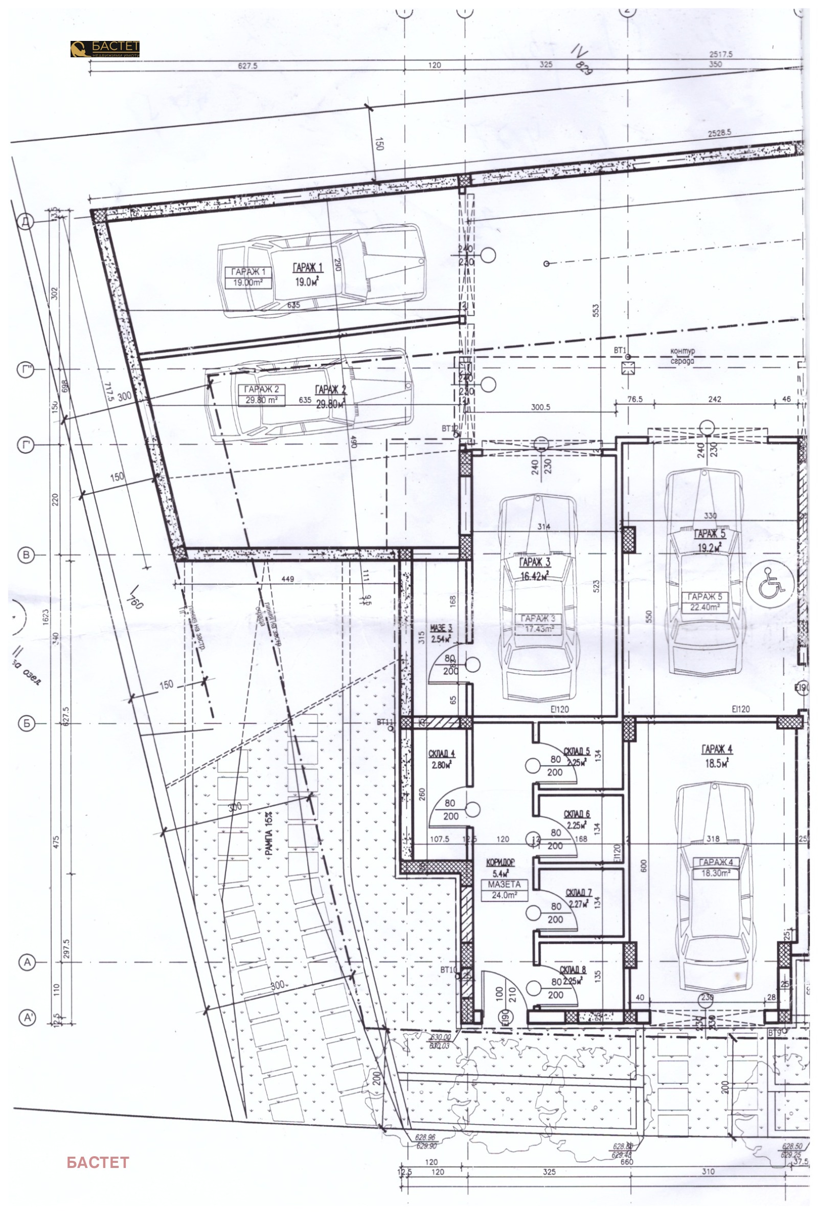 Продава ГАРАЖ, ПАРКОМЯСТО, гр. София, Карпузица, снимка 2 - Гаражи и паркоместа - 53895077