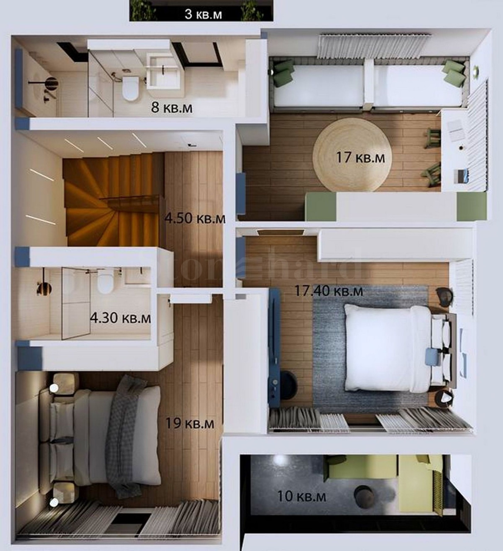 Продава КЪЩА, с. Марково, област Пловдив, снимка 6 - Къщи - 53691606