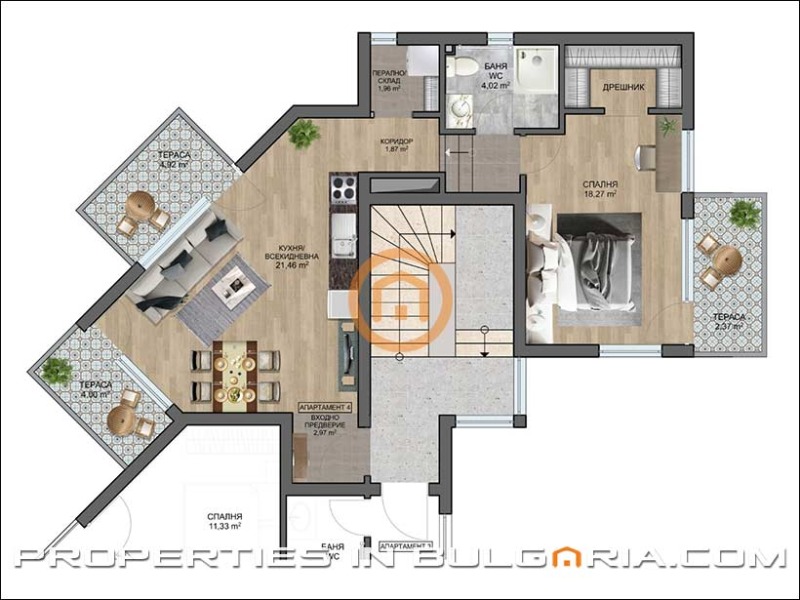 À vendre  1 chambre région Varna , Byala , 95 m² | 38673736 - image [5]