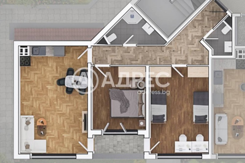 Продава  3-стаен, град София, Овча купел 1 •  214 978 EUR • ID 65367741 — holmes.bg - [1] 