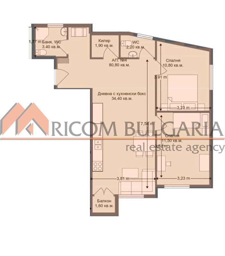 Продава 3-СТАЕН, гр. Варна, Свети Никола, снимка 5 - Апартаменти - 50987157