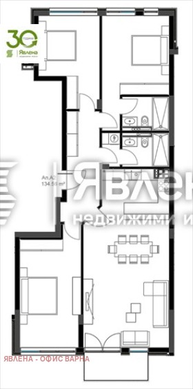 Продава 4-СТАЕН, гр. Варна, Бриз, снимка 1 - Aпартаменти - 48018797