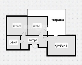 2 спальні Гоце Делчев, София 4