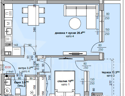 Продава 2-СТАЕН, гр. Стара Загора, Аязмото, снимка 3 - Aпартаменти - 48156341