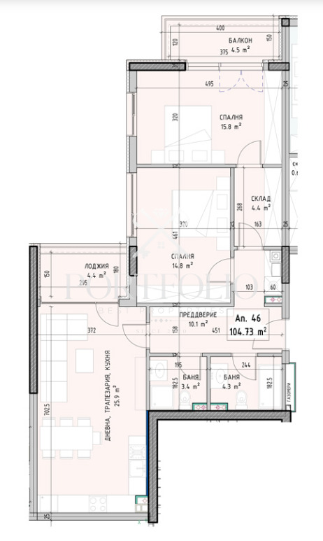 Продава 3-СТАЕН, гр. София, Малинова долина, снимка 2 - Aпартаменти - 47424176