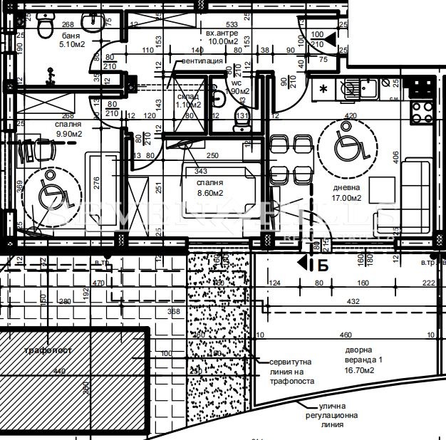 Продава 3-СТАЕН, гр. Пловдив, Христо Смирненски, снимка 5 - Aпартаменти - 49451589