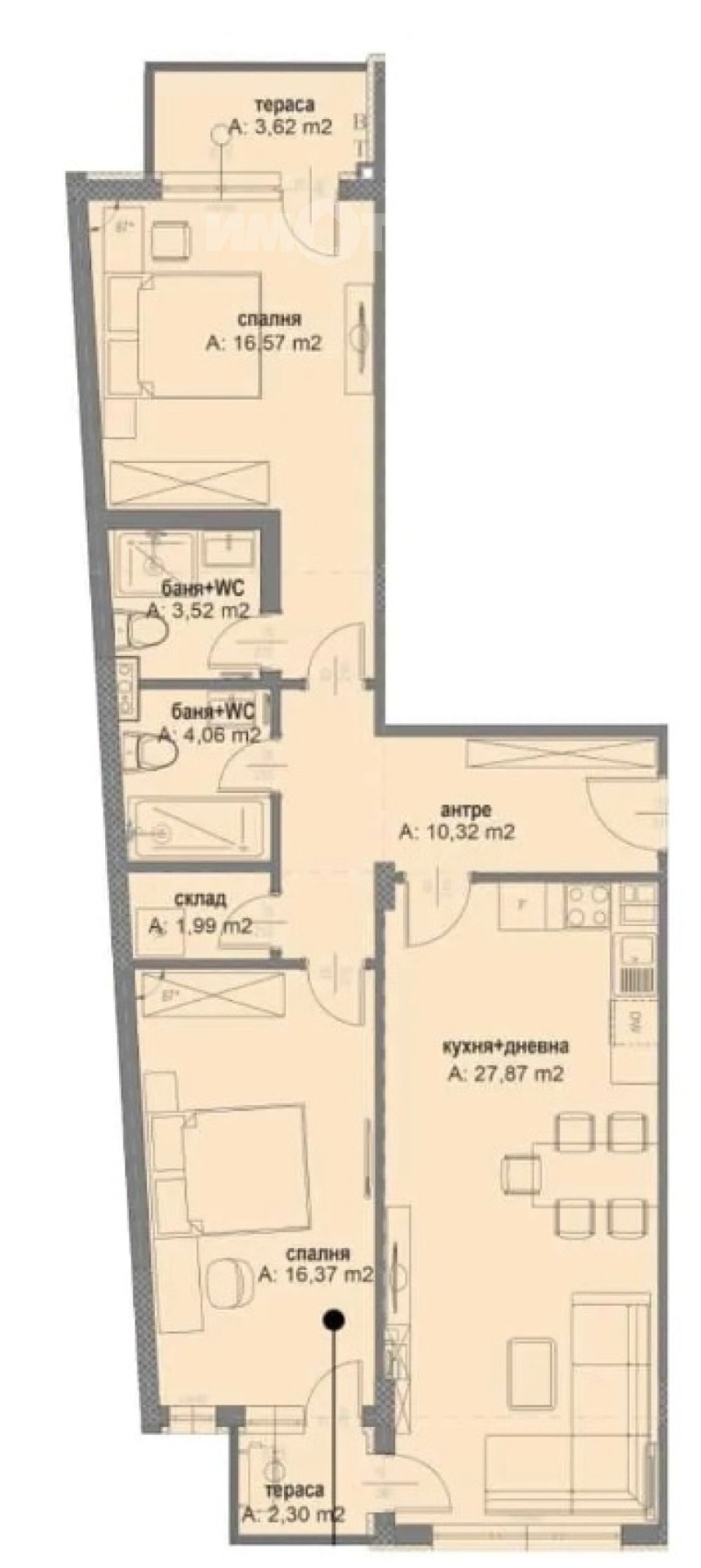Продава  3-стаен град София , Овча купел , 120 кв.м | 94615888 - изображение [4]