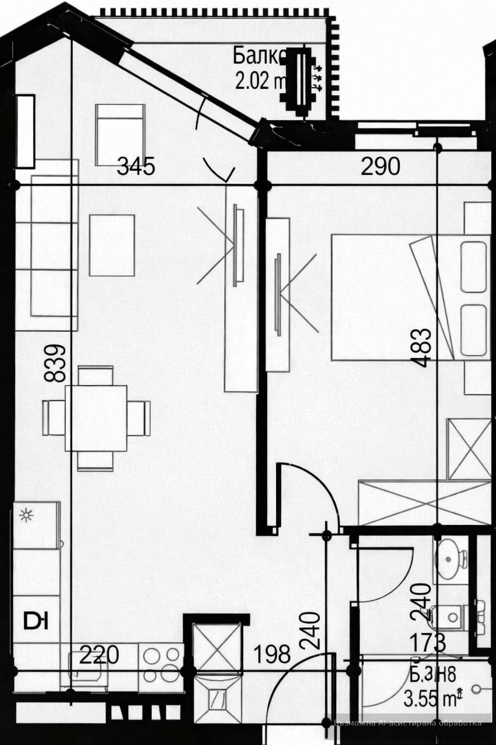 Продава 2-СТАЕН, гр. София, Банишора, снимка 4 - Апартаменти - 54822502