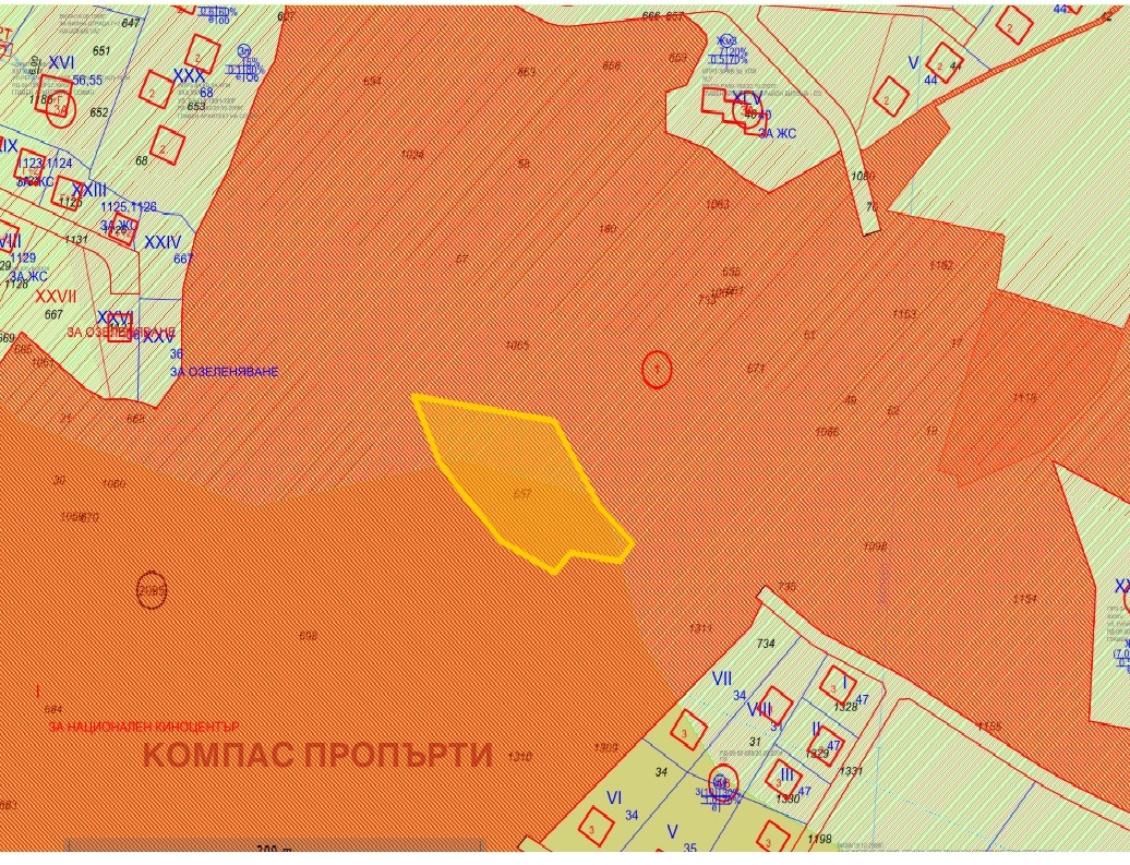 Продава ПАРЦЕЛ, гр. София, м-т Киноцентъра