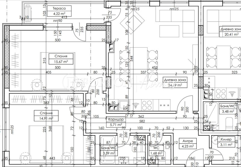 Продава 3-СТАЕН, гр. Пловдив, Кършияка, снимка 7 - Апартаменти - 52627833