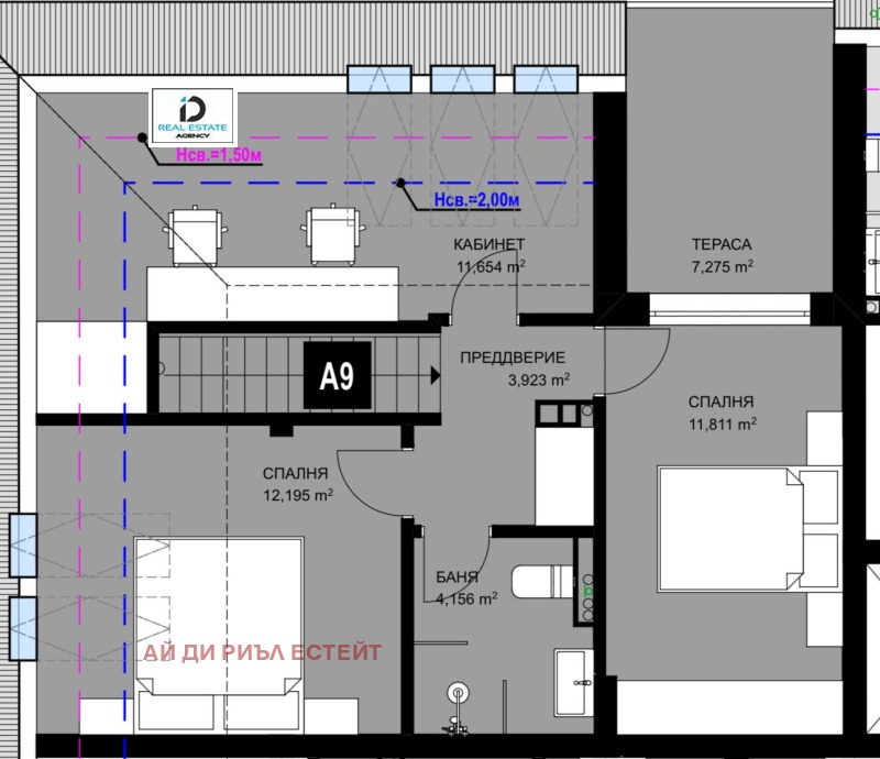 For Sale  3 bedroom Sofia , Krastova vada , 140 sq.m | 18876486 - image [17]