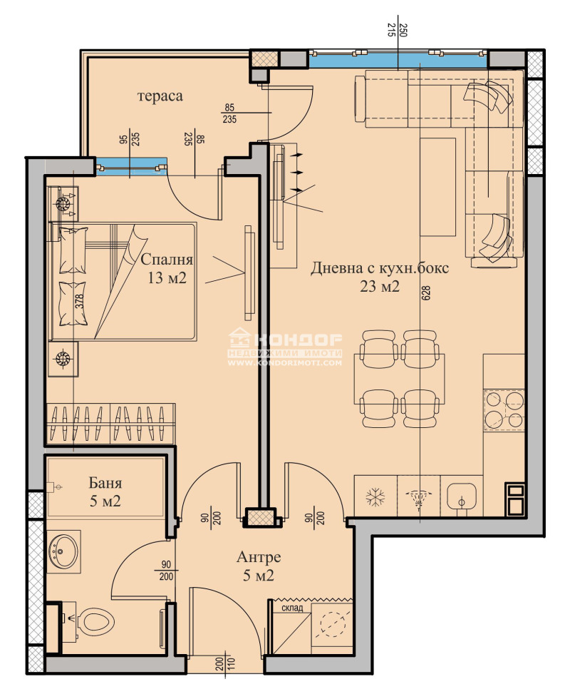 Продава 2-СТАЕН, гр. Пловдив, Въстанически, снимка 3 - Aпартаменти - 45837970