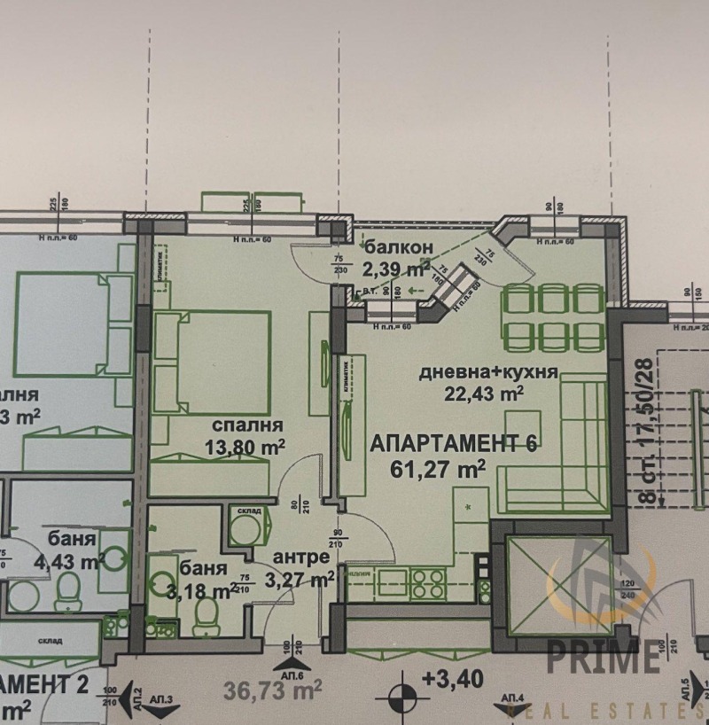Продава  2-стаен, град Бургас, Мадика • 84 600 € • ID 98706894 — holmes.bg - [1] 