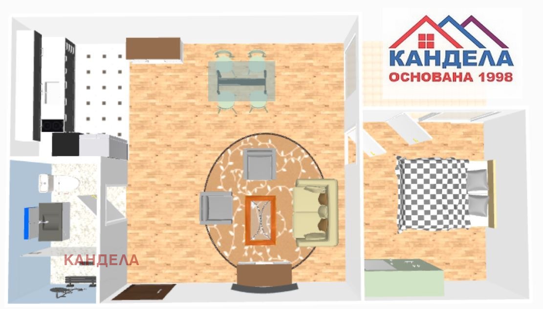 Продава 2-СТАЕН, гр. Пловдив, Кючук Париж, снимка 2 - Апартаменти - 54845977
