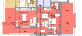 Продава 2-стаен град Пловдив Остромила - [1] 