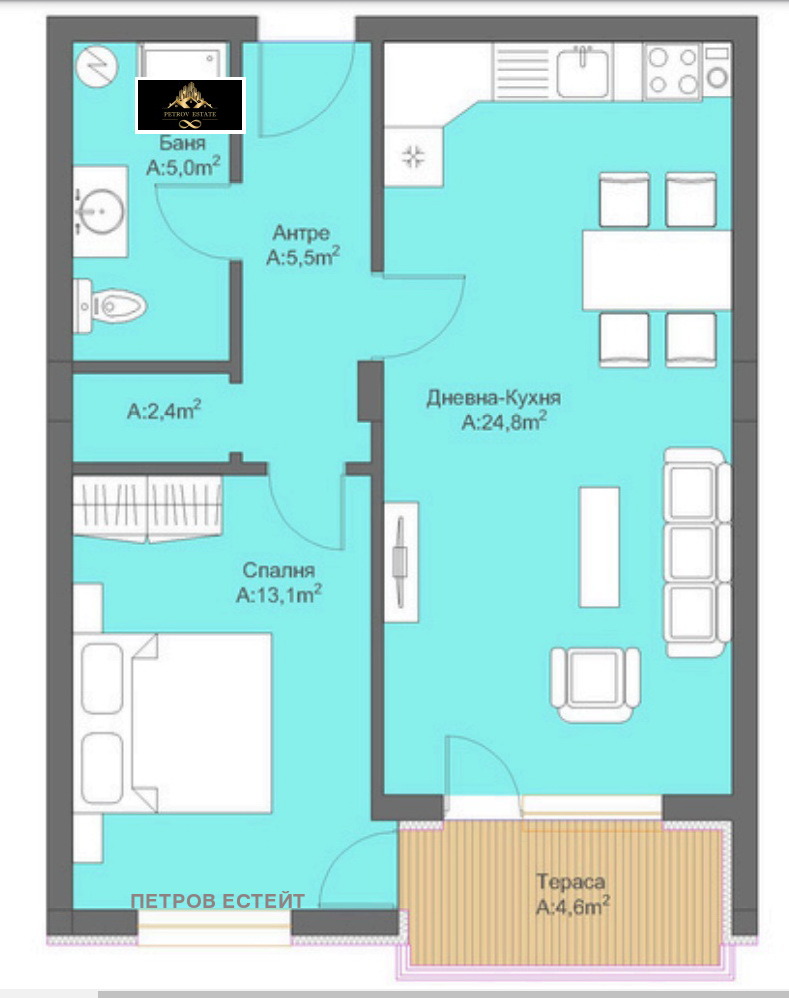 Продава 2-СТАЕН, гр. Велинград, област Пазарджик, снимка 2 - Aпартаменти - 49427549