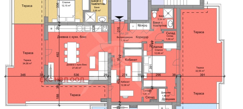Na prodej  1 ložnice Plovdiv , Ostromila , 166 m2 | 18501782