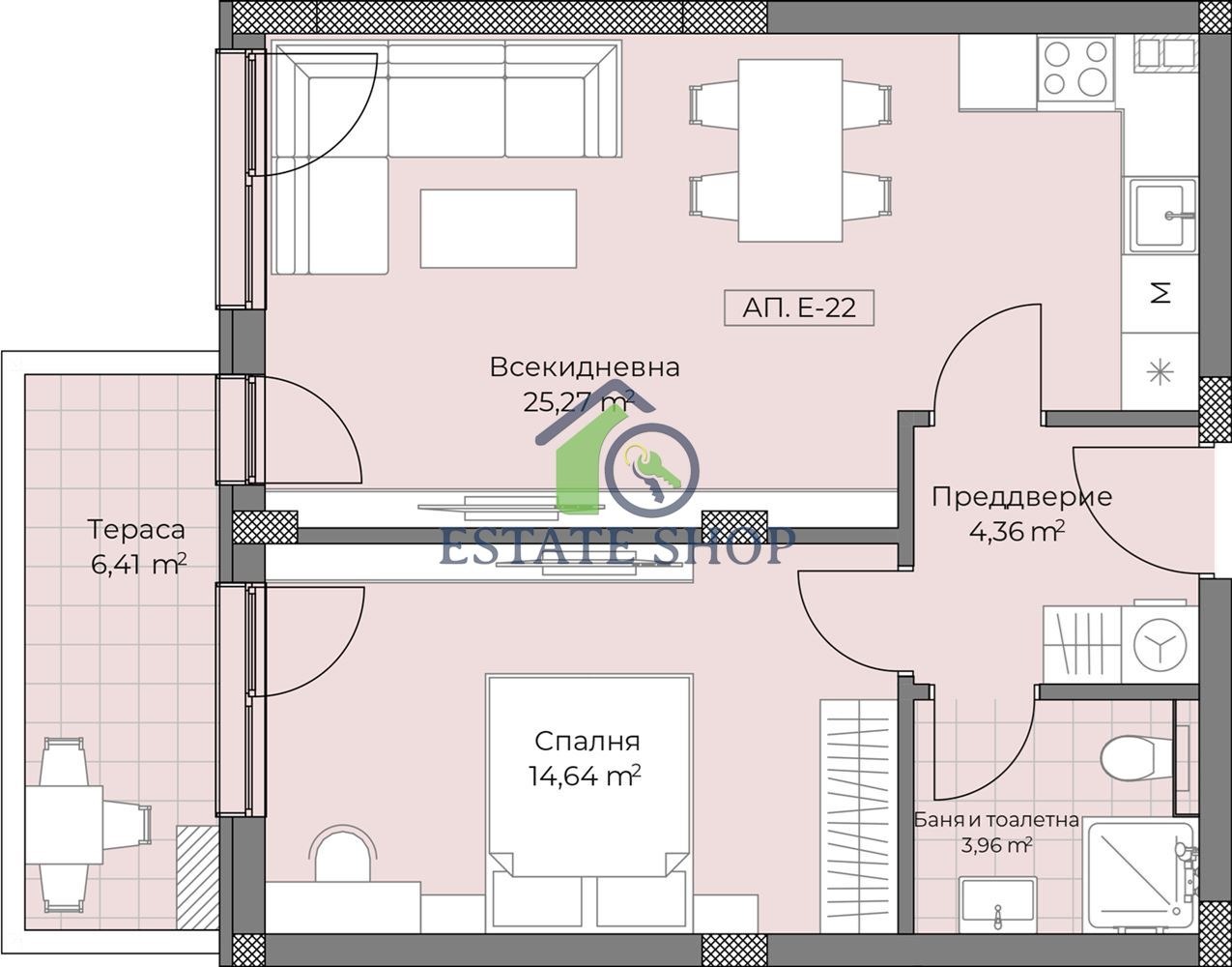 Продава 2-СТАЕН, гр. Пловдив, Остромила, снимка 3 - Апартаменти - 55402670