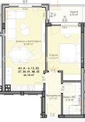 Продава 2-СТАЕН, град Пловдив, Гагарин • 66930 € / 130903.70 лв. • 72573622 6