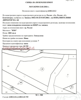 ПАРЦЕЛ, 1 001 m2