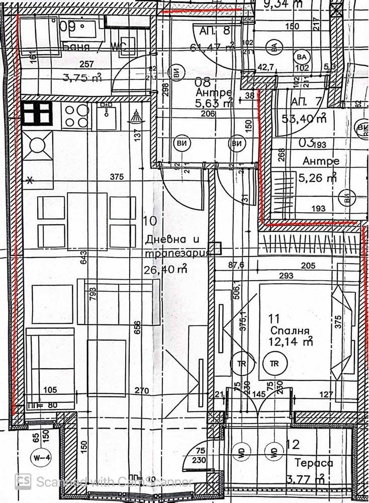 Продава  2-стаен град Пловдив , Коматево , 80 кв.м | 68068646 - изображение [2]