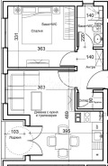Продава  2-стаен град Варна , к.к. Св.Св. Константин и Елена , 56 кв.м | 30589277 - изображение [10]