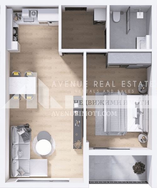Zu verkaufen  1 Schlafzimmer Plowdiw , Hristo Smirnenski , 74 qm | 90959255 - Bild [2]