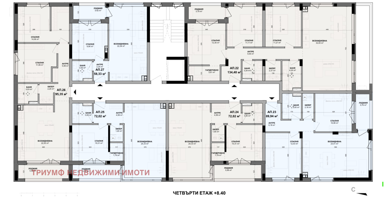 Продава 2-СТАЕН, гр. Варна, Изгрев, снимка 4 - Апартаменти - 53641124