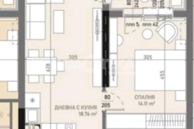 Продава 2-стаен град София Банишора - [1] 