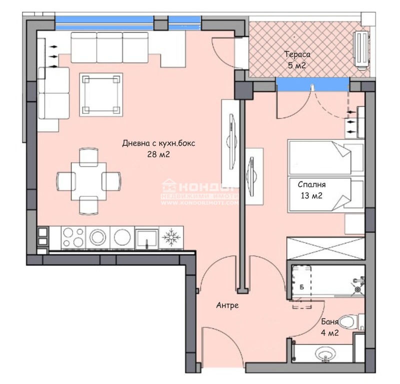 Zu verkaufen  1 Schlafzimmer Plowdiw , Karschijaka , 73 qm | 30242070 - Bild [2]