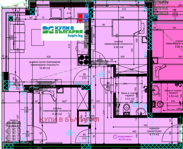 Na sprzedaż  2 sypialnie Warna , Asparuchowo , 71 mkw | 31806665 - obraz [15]