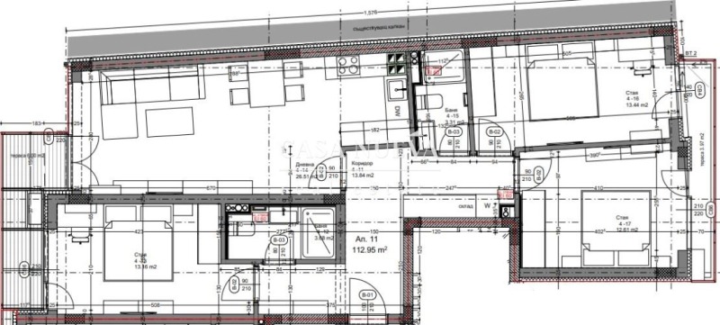 Продава 4-СТАЕН, гр. София, Надежда 4, снимка 16 - Aпартаменти - 47592025