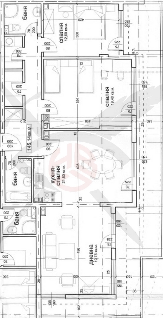 Eladó  3 hálószobás Sofia , Manastirski livadi , 164 négyzetméter | 43124487