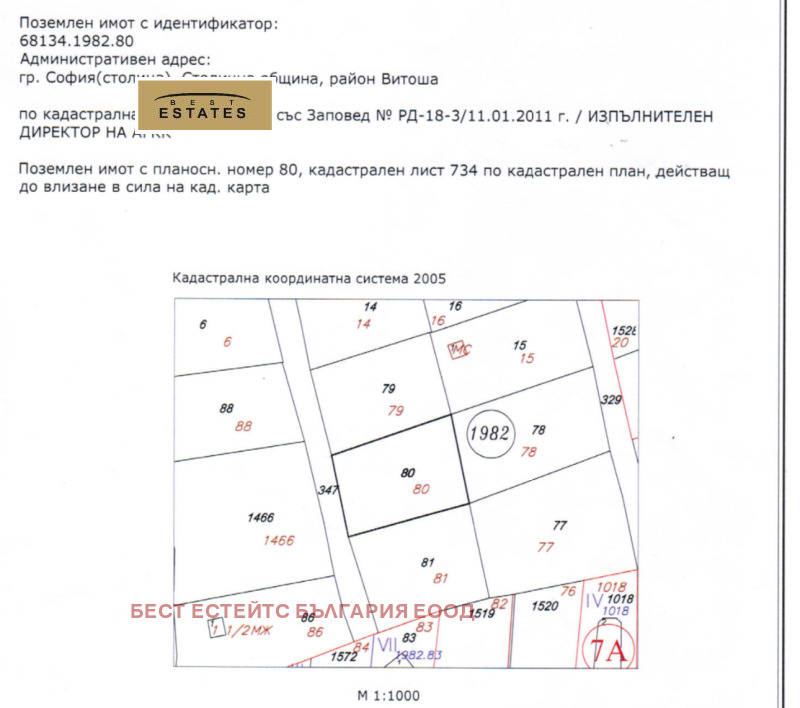 Продава ПАРЦЕЛ, гр. София, Драгалевци, снимка 5 - Парцели - 43745363