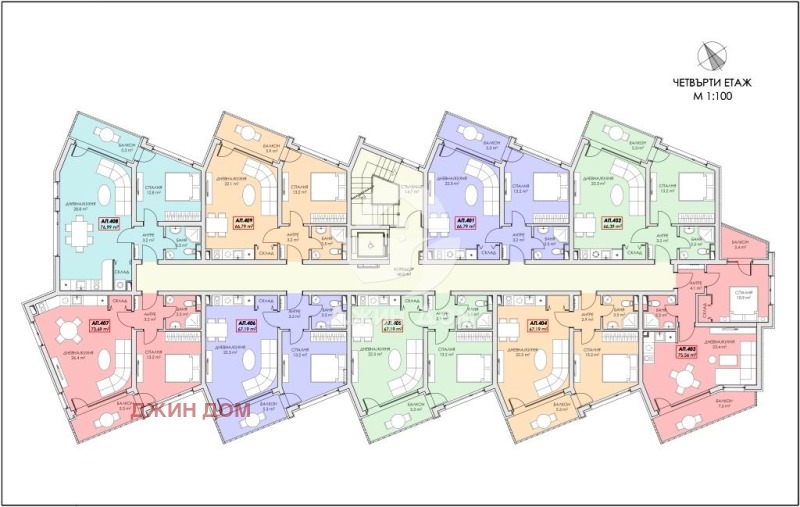 Продава  2-стаен област Бургас , с. Равда , 67 кв.м | 75742266 - изображение [3]